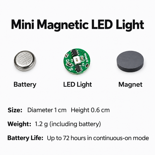 Magnetic Light (Slow Flash / Fast Flash / Steady On)