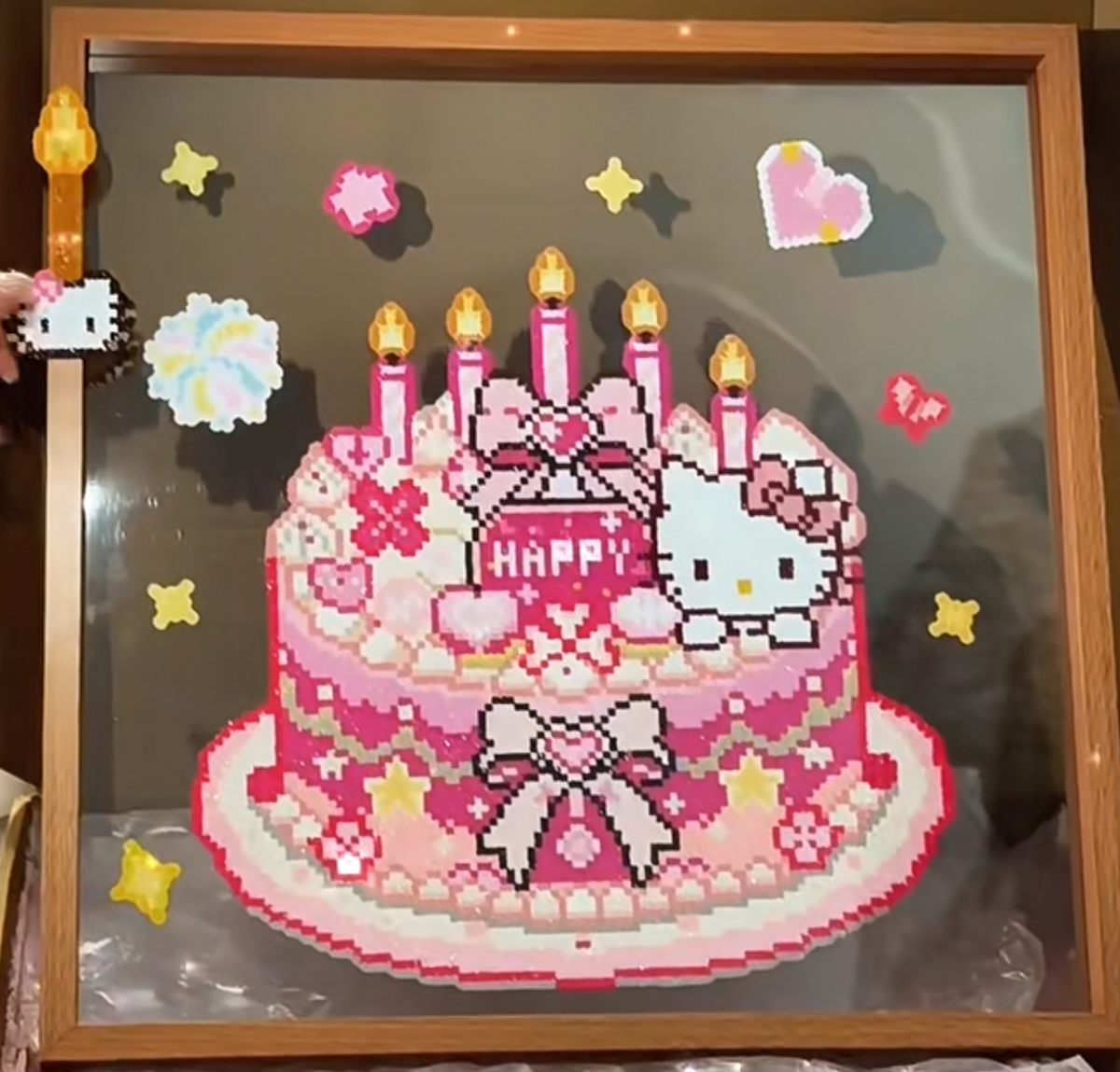 Kitty birthday cake