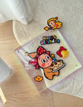 Star Character Pixel Art Cake