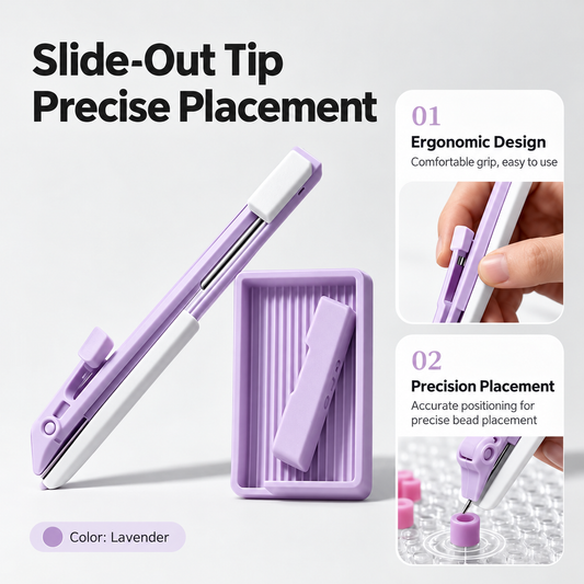Lavender precision fuse bead placement pen